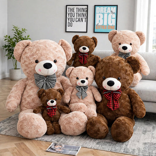 Peluche ours papillon
