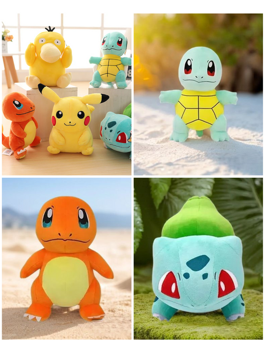 Pack starter Pokemon (salameche + bulbizarre + carapuce)