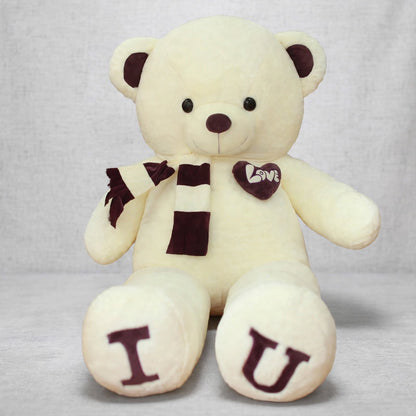 L'ours en peluche géant avec T-shirt ou foulard