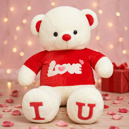L'ours en peluche géant avec T-shirt ou foulard